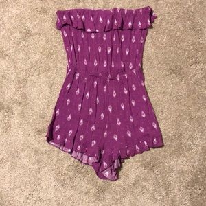 LA Hearts Romper/Coverup